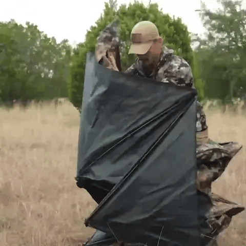 Vis Series See Through Hunting Blind, Pop Up Ground Deer Blind