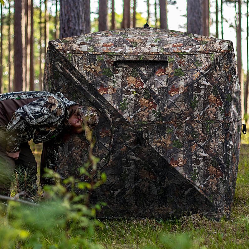Vis Series See Through Hunting Blind, Pop Up Ground Deer Blind