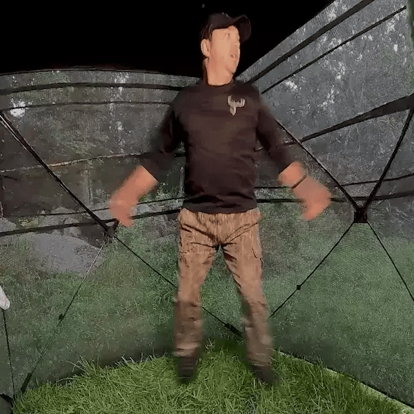 Vis Series See-Through Pop-Up Ground Blind